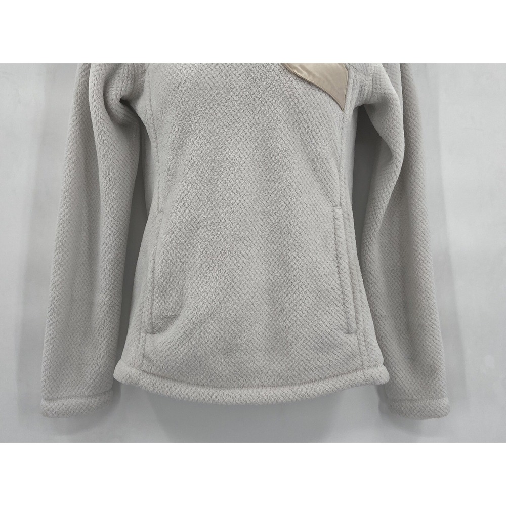 Patagonia Women's White Quarter-Button Pullover Jacket - Size Small - Picture 4 of 9